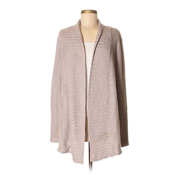 Honey Belle Punch Rivington Textured Open Cardigan Small Honey Punch - Picture 1 of 6